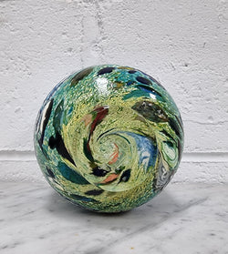Colorful Art Glass Vase Signed by Peter Reynolds | Antique & Vintage | Moonee Ponds Antiques | Australia Wide Delivery