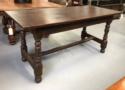 Early 19th Century French Oak Petite Size Dining Table | Antique & Vintage | Moonee Ponds Antiques | Australia Wide Delivery