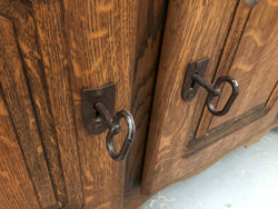 Lovely French Oak Three Door Buffet | Antique & Vintage | Moonee Ponds Antiques | Australia Wide Delivery