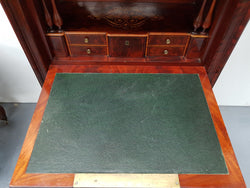 French Flame Mahogany Secretaire a Abattant | Antique & Vintage | Moonee Ponds Antiques | Australia Wide Delivery