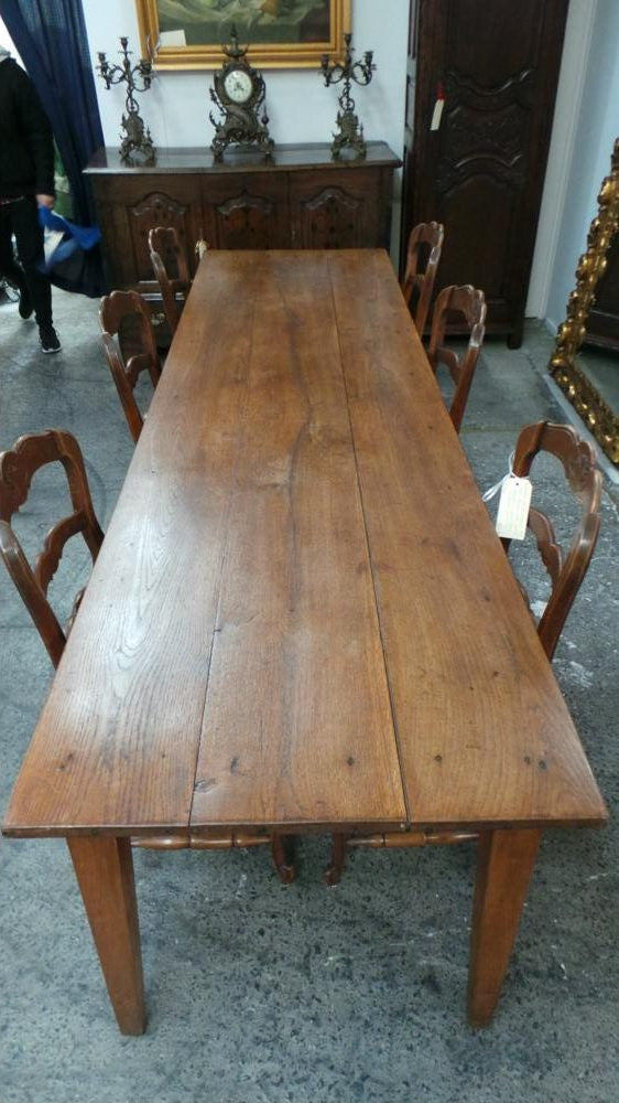 19th Century French Oak Farmhouse Table-1 | Antique & Vintage | Moonee Ponds Antiques | Australia Wide Delivery