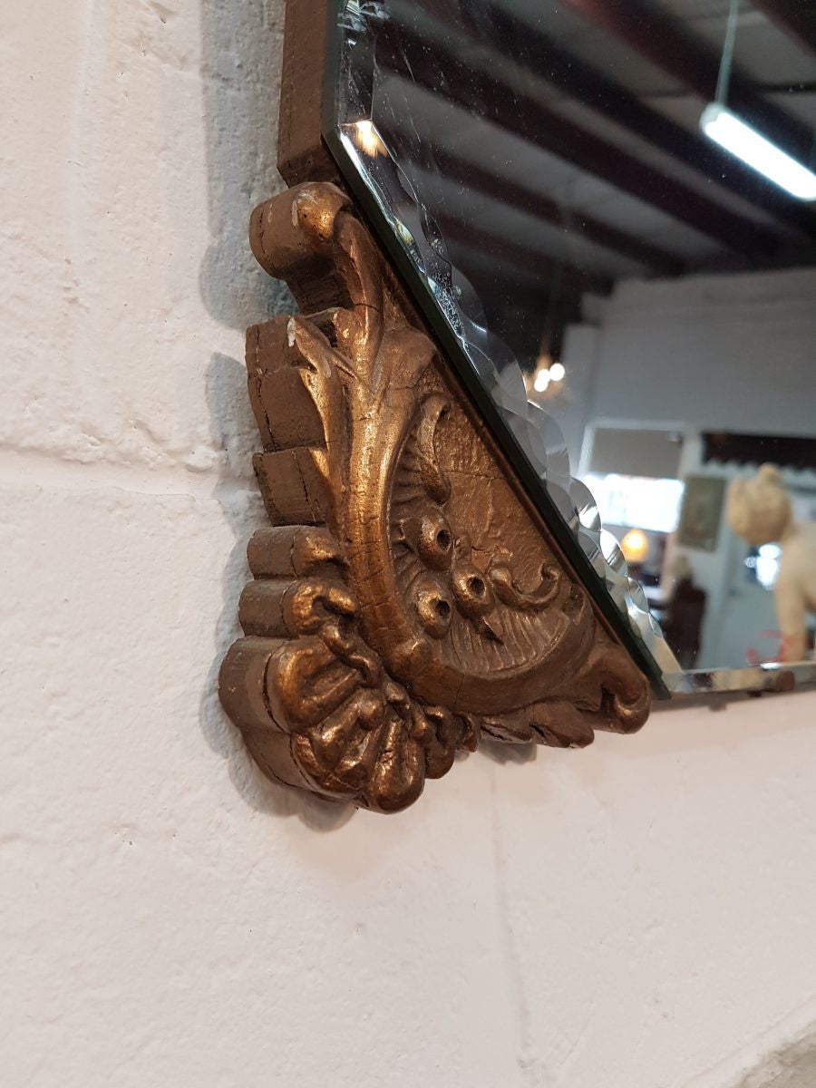 Art Deco Hanging Wall Mirror | Antique & Vintage | Moonee Ponds Antiques | Australia Wide Delivery
