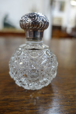 Cut Glass Antique Perfume Bottle-1 | Antique & Vintage | Moonee Ponds Antiques | Australia Wide Delivery