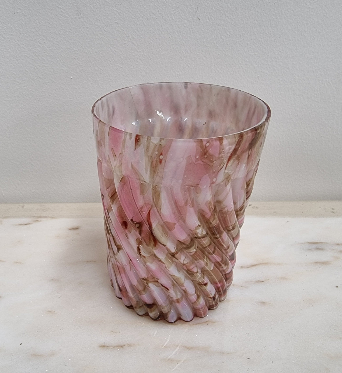 Antique End of Day Glass Cup