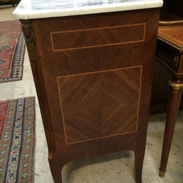 Antique French Inlaid Walnut Commode