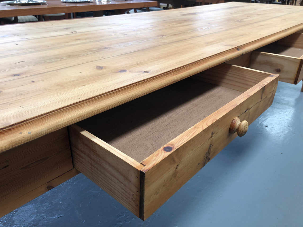 Amazing Baltic Pine Long Dining Table | Antique & Vintage | Moonee Ponds Antiques | Australia Wide Delivery