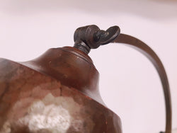 French Art Nouveau Jeweled & Copper Table Lamp | Antique & Vintage | Moonee Ponds Antiques | Australia Wide Delivery
