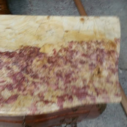 Louis XV Three Drawer Marble Top Commode