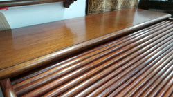 Period Blackwood Roll Top Desk | Antique & Vintage | Moonee Ponds Antiques | Australia Wide Delivery