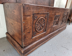 Early 19th Century French Chestnut Wood Coffer | Antique & Vintage | Moonee Ponds Antiques | Australia Wide Delivery