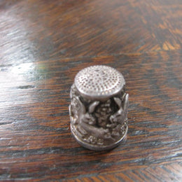 Antique Sterling Silver Thimble