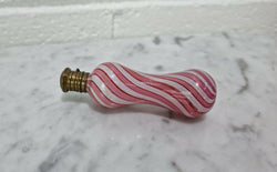 19th Century Pink & White Nailsea Glass Miniature Scent Bottle | Antique & Vintage | Moonee Ponds Antiques | Australia Wide Delivery
