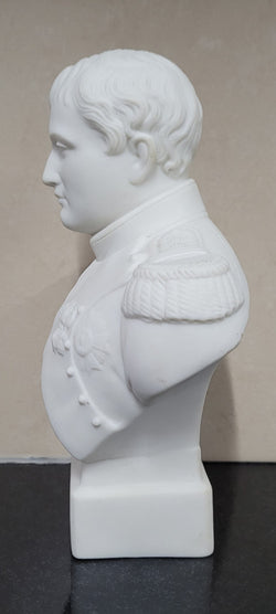 Bust of Napoleon by Robinson & Leadbeater Stoke on Trent | Antique & Vintage | Moonee Ponds Antiques | Australia Wide Delivery