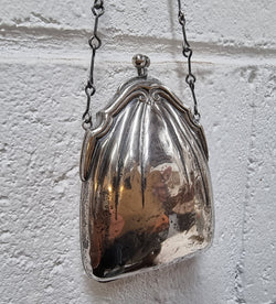 Edwardian Birmingham Silver Purse | Antique & Vintage | Moonee Ponds Antiques | Australia Wide Delivery