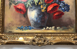 French Gilt Framed Floral Oil On Canvas | Antique & Vintage | Moonee Ponds Antiques | Australia Wide Delivery