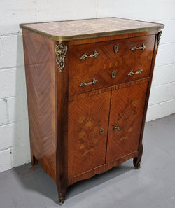 Sensational French Marquetry Inlaid Side Cabinet | Antique & Vintage | Moonee Ponds Antiques | Australia Wide Delivery