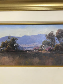 Fabulous Framed Landscape Oil On Board | Antique & Vintage | Moonee Ponds Antiques | Australia Wide Delivery