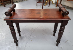 Lovely Edwardian Mahogany Stool-Piano Stool | Antique & Vintage | Moonee Ponds Antiques | Australia Wide Delivery