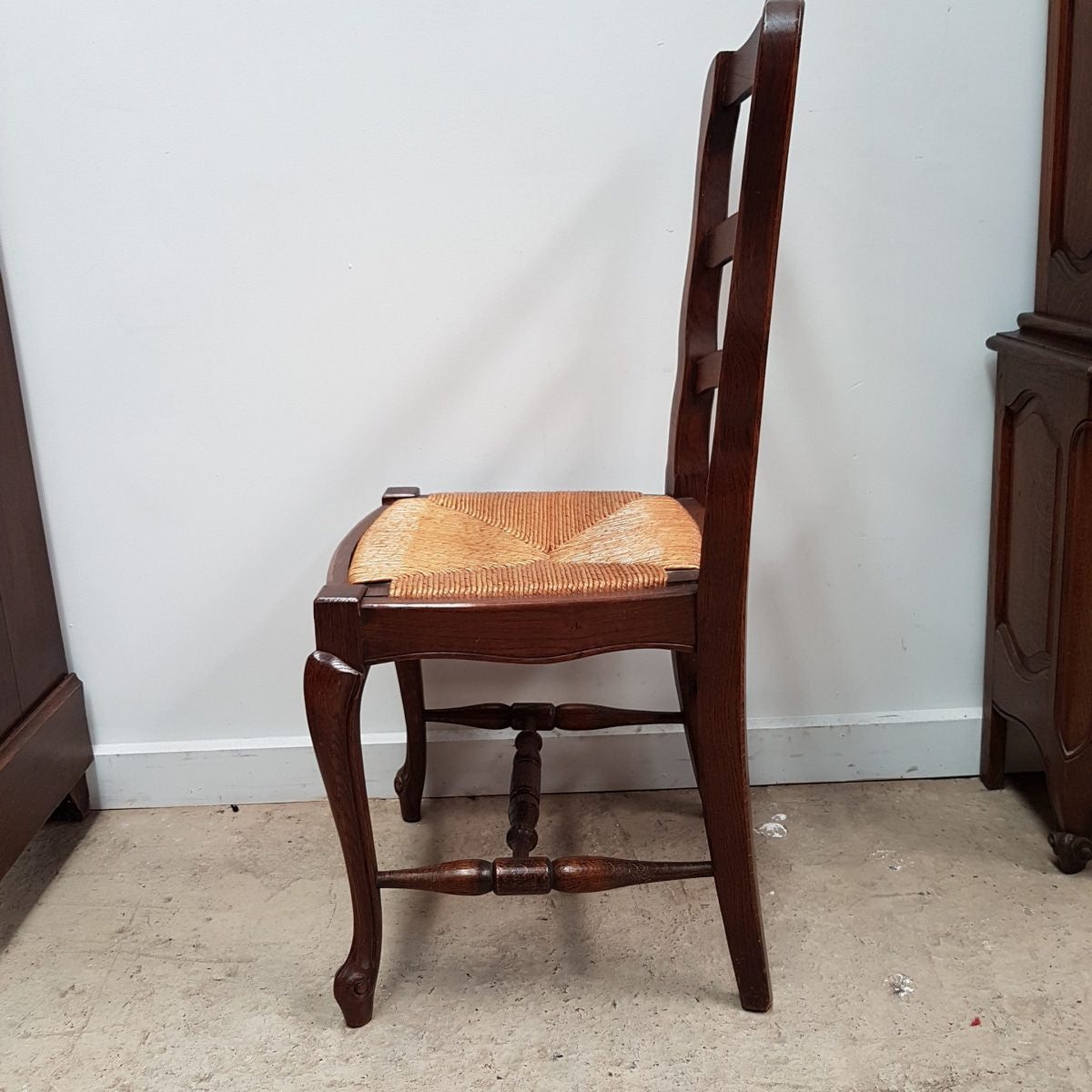 Set of Six French Dining Chairs-2
