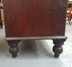 Victorian Cedar Chest Of Five Drawers | Antique & Vintage | Moonee Ponds Antiques | Australia Wide Delivery