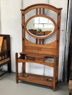 Fabulous Arts and Crafts Hall stand | Antique & Vintage | Moonee Ponds Antiques | Australia Wide Delivery