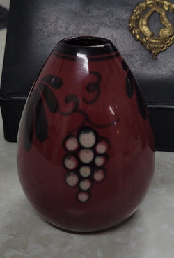 Pottery Art Vase With Seal Mark to Base | Antique & Vintage | Moonee Ponds Antiques | Australia Wide Delivery