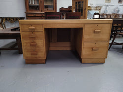 Parliament House Desk Made From Queensland Maple | Antique & Vintage | Moonee Ponds Antiques | Australia Wide Delivery