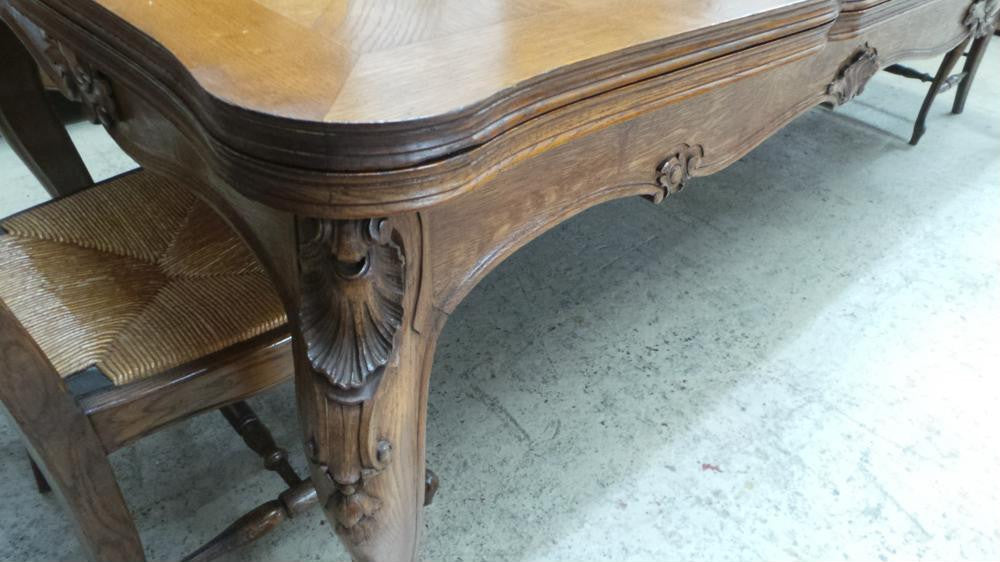 French Louis XV Dining Extension Table | Antique & Vintage | Moonee Ponds Antiques | Australia Wide Delivery