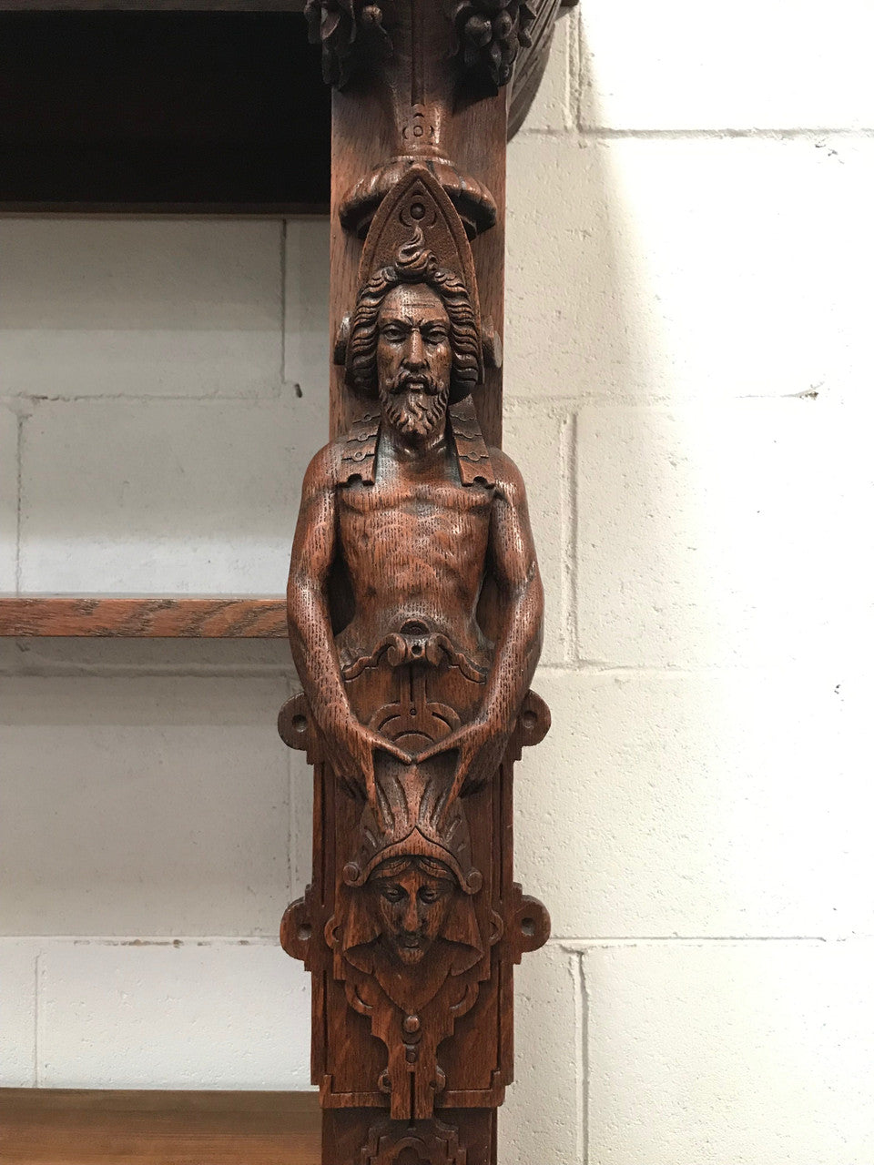 Antique 19th Century French Beautifully Carved Open Bookcase | Antique & Vintage | Moonee Ponds Antiques | Australia Wide Delivery