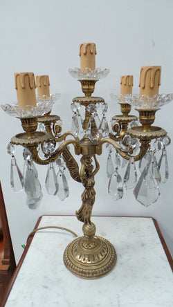 French Antique Girandole Table Lamp | Antique & Vintage | Moonee Ponds Antiques | Australia Wide Delivery