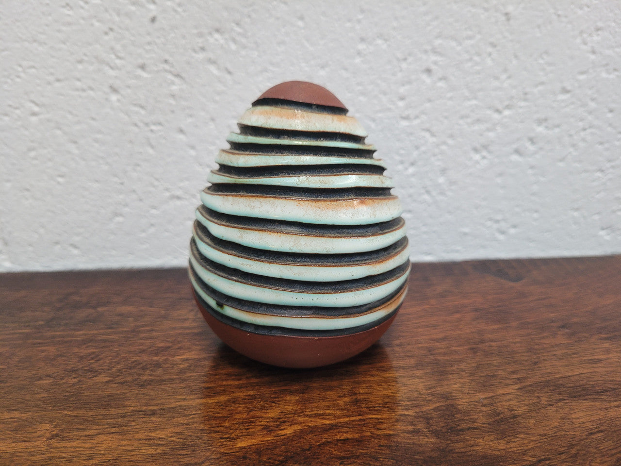 Poole Pottery Carved Atlantis Pen Holder by Guy Sydenham | Antique & Vintage | Moonee Ponds Antiques | Australia Wide Delivery