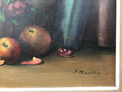 Stunning Floral oil on canvas | Antique & Vintage | Moonee Ponds Antiques | Australia Wide Delivery