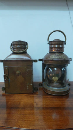 Pair of Masthead Lanterns | Antique & Vintage | Moonee Ponds Antiques | Australia Wide Delivery