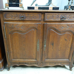 French Provincial Oak Small Buffet