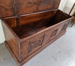 Early 19th Century French Chestnut Wood Coffer | Antique & Vintage | Moonee Ponds Antiques | Australia Wide Delivery