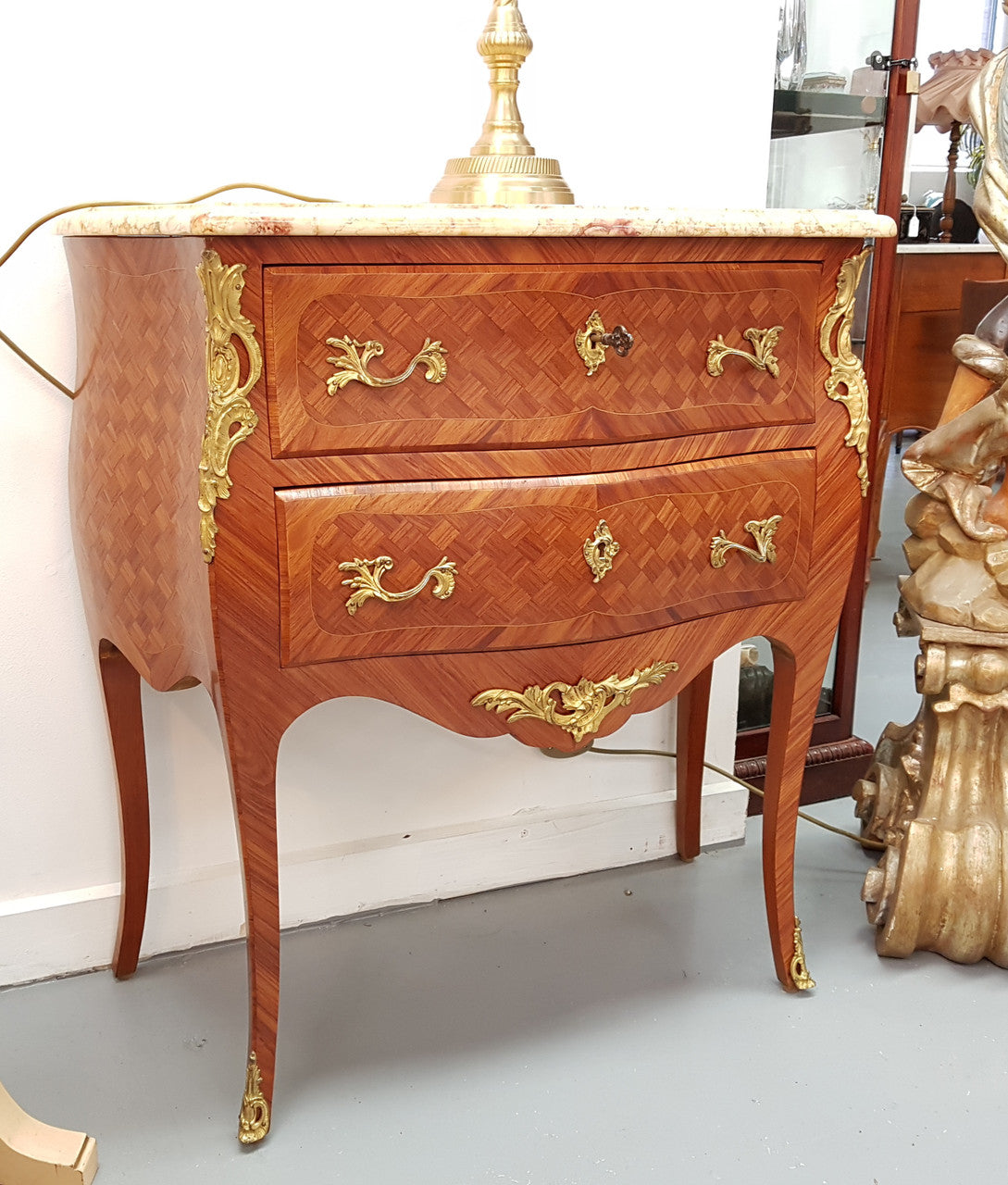 French Petite Louis XV style Commode | Antique & Vintage | Moonee Ponds Antiques | Australia Wide Delivery