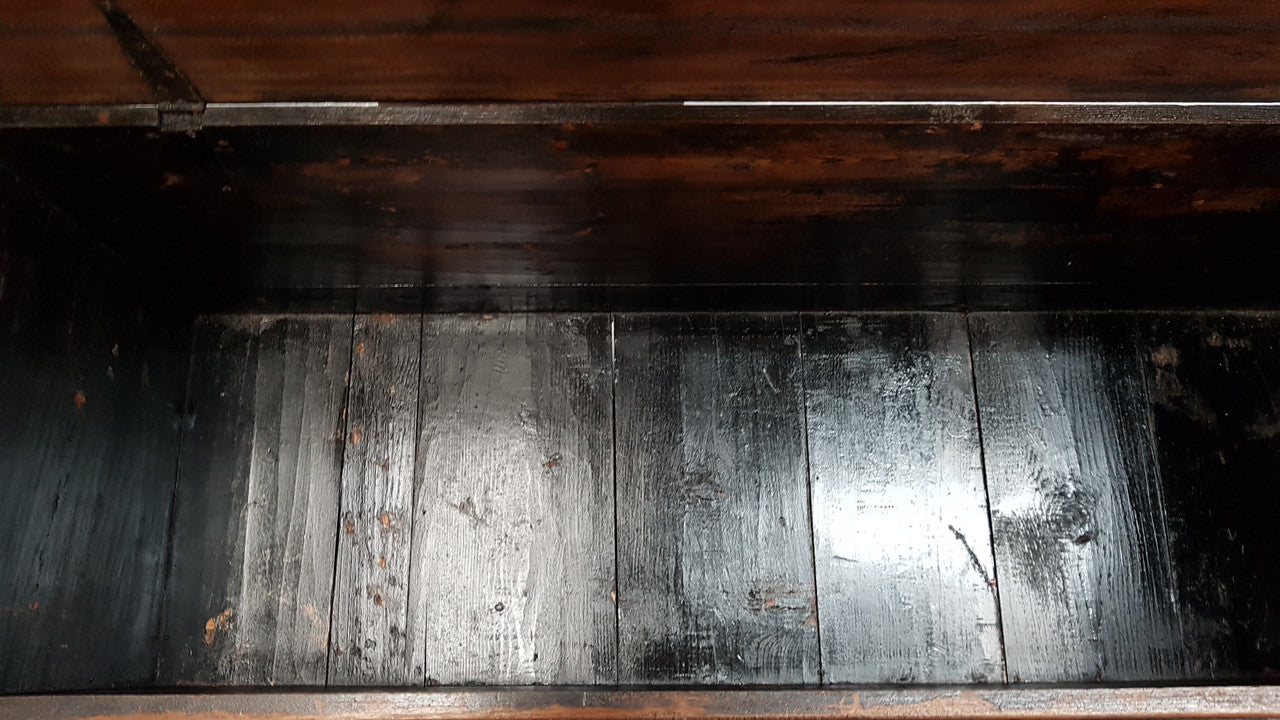 Antique Mahogany Heavily Carved Coffer Chest Blanket Box | Antique & Vintage | Moonee Ponds Antiques | Australia Wide Delivery