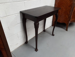 Chippendale Style Edwardian Oak Side Table | Antique & Vintage | Moonee Ponds Antiques | Australia Wide Delivery