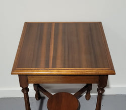 Art Deco Walnut Two Tier Occasional Table | Antique & Vintage | Moonee Ponds Antiques | Australia Wide Delivery