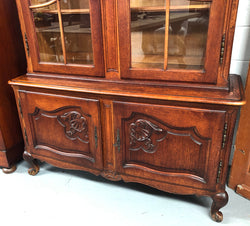 Vintage French Louis XV Style Carved Bookcase | Antique & Vintage | Moonee Ponds Antiques | Australia Wide Delivery