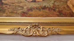 Stunning Oil on Canvas Sourced in France | Antique & Vintage | Moonee Ponds Antiques | Australia Wide Delivery