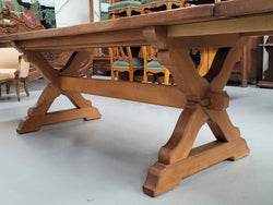 French Oak Farmhouse Table With Extensions | Antique & Vintage | Moonee Ponds Antiques | Australia Wide Delivery