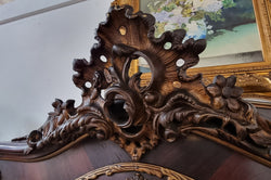 French Louis XV Style Marquetry Inlaid Vitrine With Ormolu Mounts | Antique & Vintage | Moonee Ponds Antiques | Australia Wide Delivery