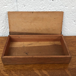 Vintage Parquetry Wooden Box