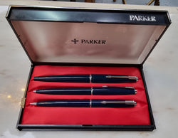 Vintage Parker Three Piece Pen Set | Antique & Vintage | Moonee Ponds Antiques | Australia Wide Delivery