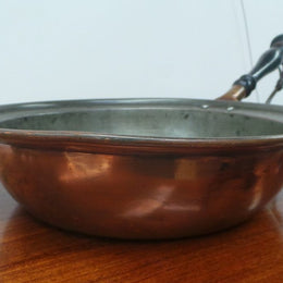 Antique Copper Frying Pan