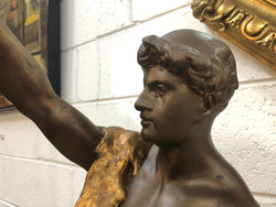 Sensational French 19th Century Spelter Statue | Antique & Vintage | Moonee Ponds Antiques | Australia Wide Delivery