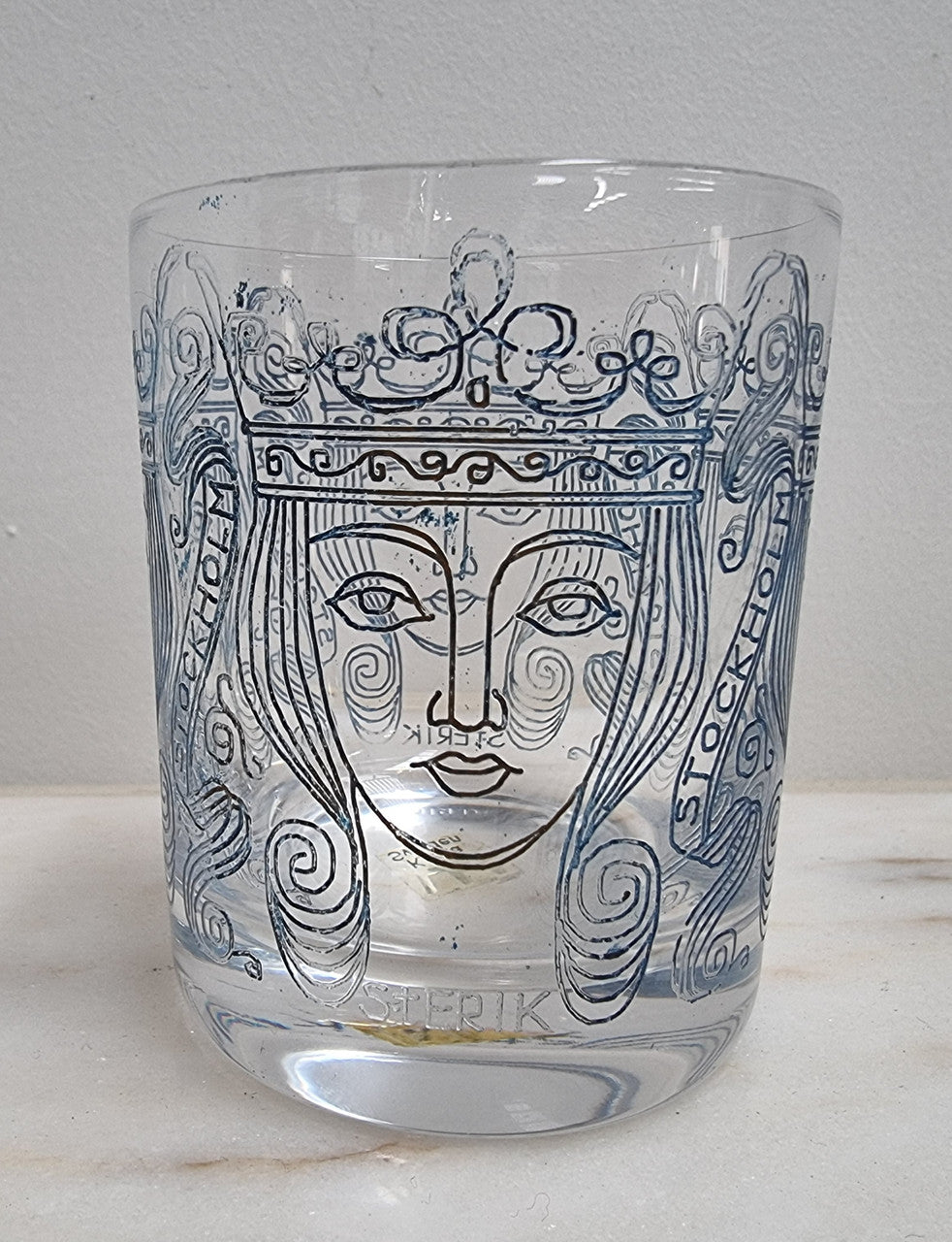 “Kosta Sweden” St. Erik Glass Cup