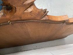French Antique Louis XV Style Walnut Beveled Glass Mantle Mirror | Antique & Vintage | Moonee Ponds Antiques | Australia Wide Delivery