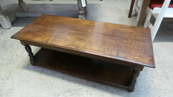 Practical French Oak Coffee Table | Antique & Vintage | Moonee Ponds Antiques | Australia Wide Delivery